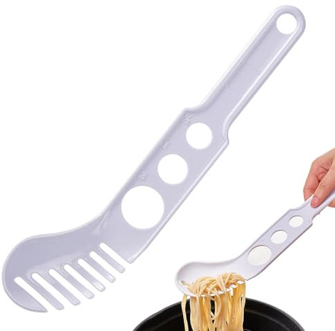 Spaghettimätningsverktyg - Mätverktyg för spagettipasta | Spaghettimätare del | Spaghettimätare verktyg sked | matsil för matlagning portionskontroll mått slev | multifunktionell