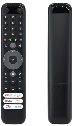 XINFUTE RC833 GUB1 pour TCL LCD QLED Smart TV Télécommande vocale GUB2 65C845 55 75 65C745 65P745 43LC645