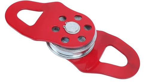 EBTOOLS 8T Treuler Snatch Block Duty Carbon Steel Towing Poulley pour Camion, Tracteur, ATV, UTV, pour Récupération