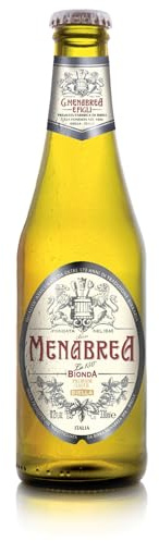 MENABREA - La 150 - Birra Bionda - Cartone Da 24 Bottiglie - 330 ml (Confezione da 6)