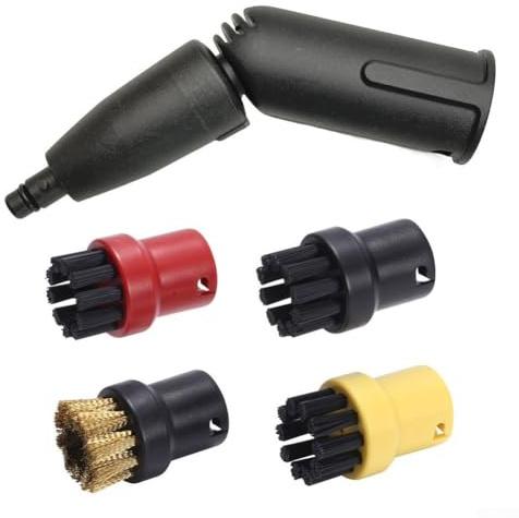 Besttoolifes Kit di spazzole turbo a vapore per pulitori a vapore serie SC, 2.863-159.0, parte di ricambio per pavimenti duri e pulizia profonda, non richiede sfregamento (B)