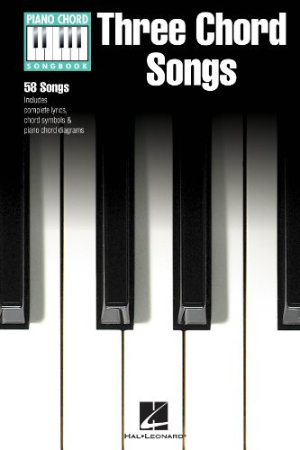Piano Chord Songbook Three Chord Songs Lc