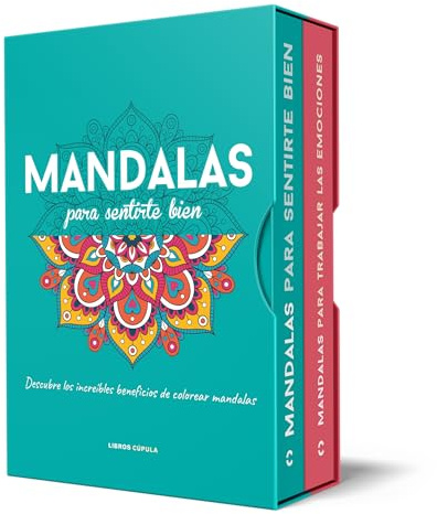 Estuche Mandalas para sentirte bien + Mandalas para trabajar tus emociones