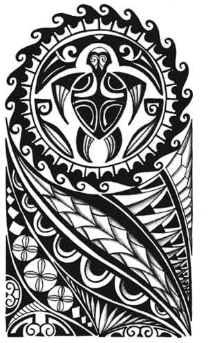 Tribal Tattoo Maori Tattoo Festival Tattoo Fake Tattoo hb857