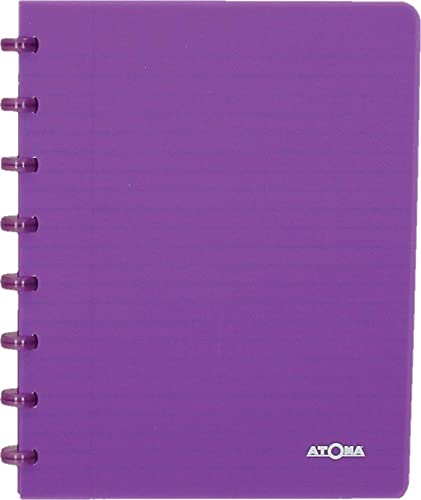 Schrift atoma a5 rt 5mm 144blz 90gr pp transp ass | Omdoos a 10 stuk