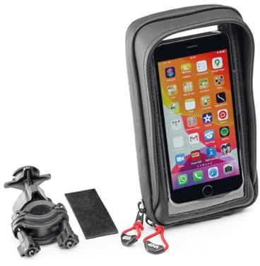 GIVI Funda para Smartphone Compatible con Scooter, Moto y Bicicleta