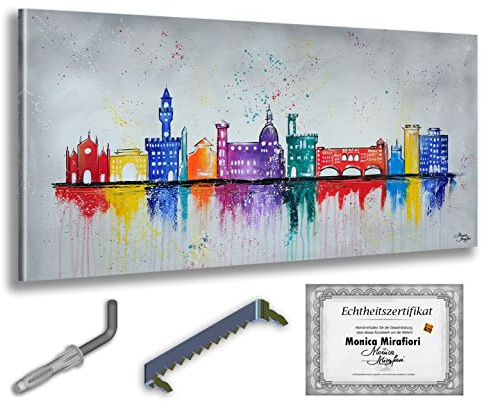 Monica Mirafiori I Firenze I 140x70 cm I Quadro Dipinto a Mano I Pittura Acrilica I Arte Moderna I Quadri Moderni