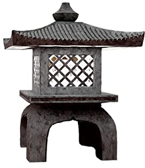 Japanese Garden Lantern Lamp (Stone)