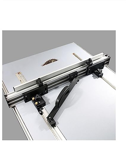 New Aluminum Alloy Table Saw Fence System，31.5/40inch Flip Modification Router Circular Saw Fence, DIY Wood Working Tools and Accessories (Size : 800mm)