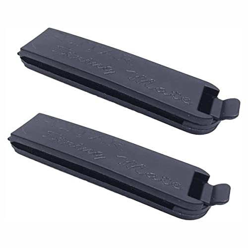 Benefischl 2er-Pack Gitarren-String-Dämpfer Noise Reducer Dämpfer Zum Üben Von Folk-Akustik-Folk-Bassgitarren