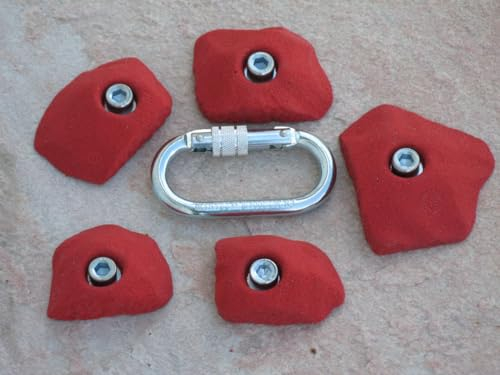 KS Klettergriffe Klettergriffe Set Glockturm, Farbe:grau