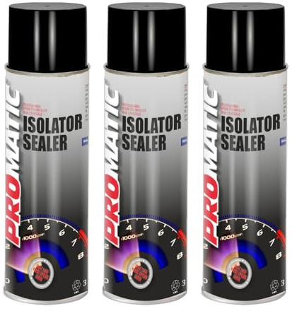 3x Promatic Isolator Sealer Spray Aerosol, 500ml, Prevents Lifting and Bleeding of Paint Coatings, Protects Against Solvent Attack, No Sanding Required, Overcoatable
