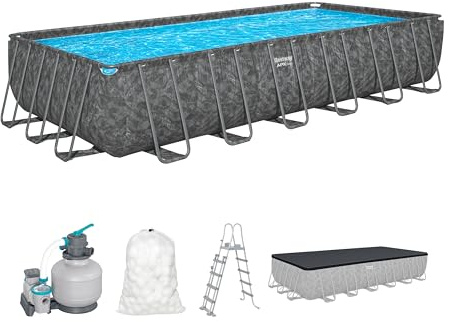 Bestway 561KG Set piscina fuori terra APX 365 da 732x366x132 cm
