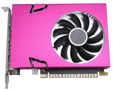 Gugxiom GT730 4GB DDR3 Graphics Card, 128bit GPU with 4 HDMI Ports, 993MHz Core, 1600MHz Memory, for W7 W10, Multi Screen and 4K Support