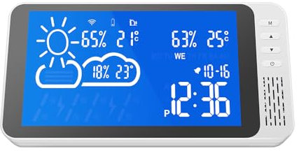 Gas Leak Detector, New Weather Station with 3 Sensors Outdoor Digital Weather Station Wireless Forecast Sensor,Air Quality Testing