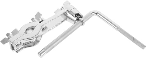 PRETYZOOM Soporte en Varias Ocasiones para Diversos Instrumentos de Percusión de Aro de Bombo Metálico Estable con Abrazadera Ajustable