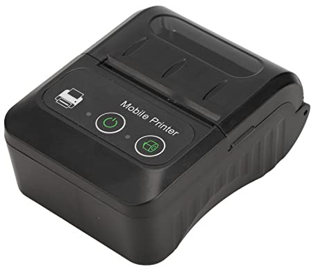 TARSHYRY Impresora Térmica de Etiquetas de Alta Velocidad de 50 a 80 Mm/s, Funcionamiento con Dos Botones, Soporte Multilingüe, Ideal para Etiquetas de Oficina y Envío