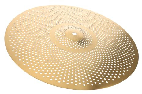 CONGARTENO Platillos Silent Drum Platillo Splash Para Batería Profesional De Bajo Volumen Quiet Hi Hat Silenciador De Accesorios Para Batería