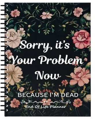Cuaderno de información importante: agenda encuadernada a, diseño guiado, páginas duraderas | Organizador de datos personales, arreglos finales, carpeta de planificación funeraria, registro