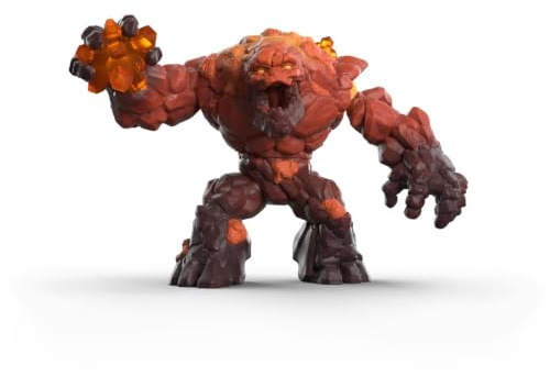 schleich ELDRADOR | Lava-monstret 70895 | 8 x 18 x 12 cm | Monsterfigur, stridsvarelse leksak för pojkar 7+, fantasiodjur, actionfigur gåvor, skärmfri fantasifull låtsaslek