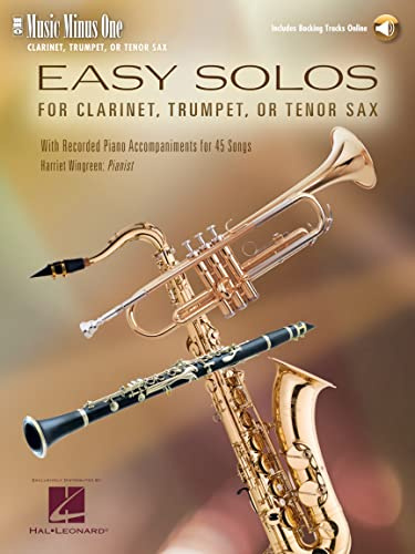 Easy Clarinet Solos, Student Level: Student Level Music Minus One Clarinet