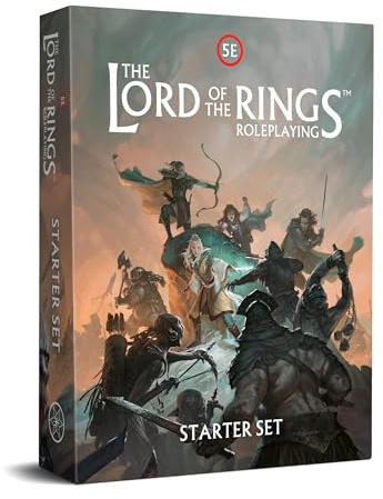 Free League Der Herr der Ringe Rollenspiel 5E Starter Set - Reise durch Mittelerde