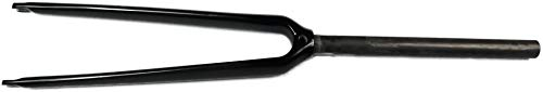 roadkey Forcella per Bici da Strada, Tubo Dritto da 2,54 cm,1 Colore Nero Lucido 3 K, in Fibra di Carbonio, Forcella in Carbonio 700 C, Colore: Nero Lucido
