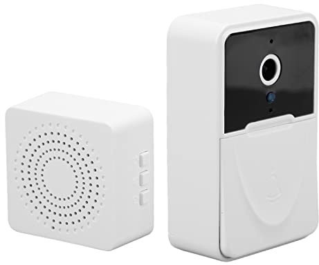 Videocitofono Intelligente X3 con Voce Bidirezionale, Visione Notturna, Obiettivo Grandangolare HD, Videochiamata Remota, Telecamera Diurna e Notturna, Copertura del Ciclo