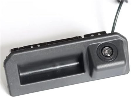 SKINII CaméRa De Recul éTanche Caméra De Recul pour Poignée De Coffre pour Skoda pour Rapid FL 2016 2017 2018 2019 2020 2021 Caméra De Recul pour Voiture Webcam De Recul Voiture