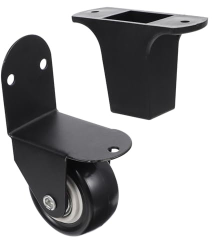 HOMSFOU Ruedas para Altavoces Ruedas Giratorias Vástago Fácil Movimiento Duraderas y Resistentes