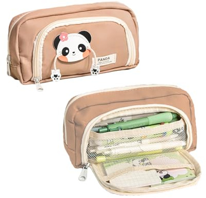 SoeUyd Federmäppchen, Mäppchen Mädchen, Schlamppermäppchen, Federmäppchen Groß, Federmappe, Multifunktionales Federmäppchens, Modisches Design, Geeignet für Studenten, Kinder, Erwachsene