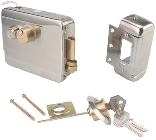 Kit d'ouverture de portail automatique Verrouillage de commande électrique Verrouillage de porte magnétique électronique for 1 2V DC Système de contrôle d'accès Système de porte d'interphone vidéo vid