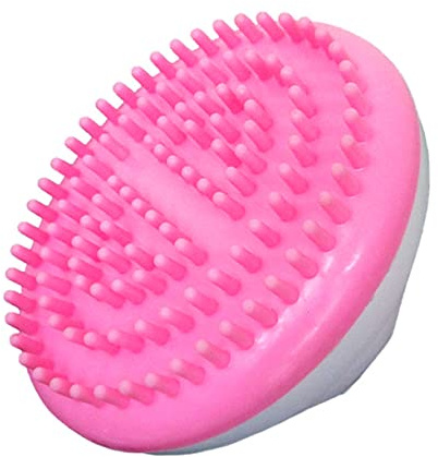 Anneome Spazzola Massaggio Corpo Anticellulite e Rilassante Guanto Massaggiatore Per Braccia Gambe e Cosce Tonifica e Stimola La Circolazione Uso Quotidiano Con Oli e Colore Rosa