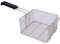 DRYFAL Cestello di ricambio in acciaio inox, Cestelli per Friggitrice in Acciaio Inox, Manico incluso, fritti e pepette di pesce