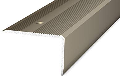 Prinz Treppenkantenprofil 293 40x25 mm - 2,50m Edelstahl Matt