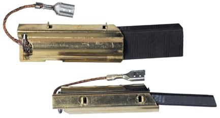 2x Motorkohlen Kohlen Kohlebürsten 4,8mm AMP Waschmaschine Waschtrockner Miele 4297413 4297414 4297410 4297411 4297412