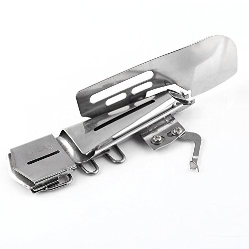 HEEPDD Binder Cover Stitch Single Fold Flat Seamer Ordner Nähmaschine Bindung Zubehör for Quilting Sewing Projects, Adjustable 1-5/8 to 5/8 Inch, Compatible with Home