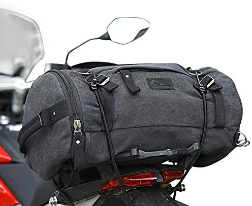 Hecktasche Vintage 25L für Vespa GTS 300 grau