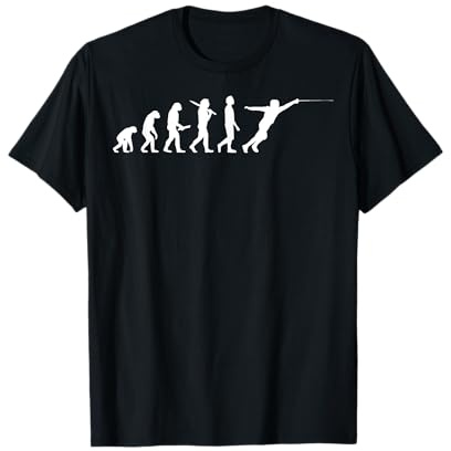 Esgrima Evolución Regalo Para Esgrimistas Camiseta