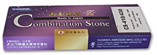 Sanelli Ambrogio, Naniwa Combinaison Stone, Pierre Affûteuse 2-en-1, Grain moyen #1000 et pour la finition #3000, Idéal pour les couteaux normaux et pour la finition, Splash&Go, Made in Japan