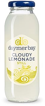 Daymer Bay - Cloudy Lemonade, Refreshing Still Summer Drink, Natural Ingredients, Not from Concentrate, Vegan, Gluten Free, 100% British Recyclable Packaging 12 x 250ml Glass Bottles