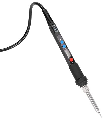 Elektronik-Lötkolben, 90 W, LCD-Digitalanzeige, Lötkolben, Tragbare Innenwärme-Lötpistole, 1,2 Mm Standard-Lötspitze, Lötstationen (EU-Stecker 110 V)