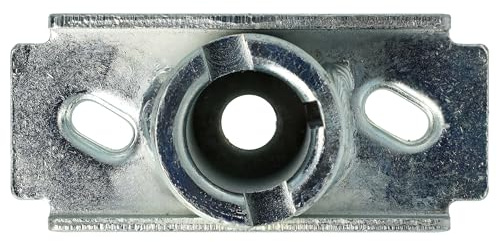 vhbw Messerhalter kompatibel mit Brast BRB-RM 20174 POWER | BRB-RM 18196 ESTART PREMIUM Rasenmäher - 10 x 5 x 4,5 cm Silber