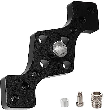 BESTonZON Straight Hole Locator Drill Guide for Woodworking Portable Dowel Scribe Tool for Carpentry Use Power Tool Accessories