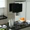 Campana extractora colgante táctil LCD vidrio templado,Extractores-51023