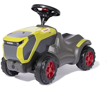 Rolly Toys rollyMinitrac CLAAS Xerion 12.650 (Länge x Breite x Höhe 610 x 300 x 410 mm, für 1½ bis 4 Jahre, Grün/Grau, Ablagefach, Flüsterlaufreifen, Heckkupplung, Babyrutscher) 135905