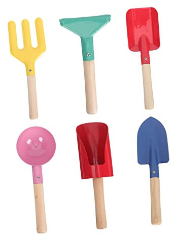 CIMAXIC 1 Ensemble Outil de Plantation de Fleurs Outils de Jardinage Petits Outils de Jardin fourches de Jardinage Fourche Jardinage Trousse Enfant Outils de Plantation râteau de Jardin