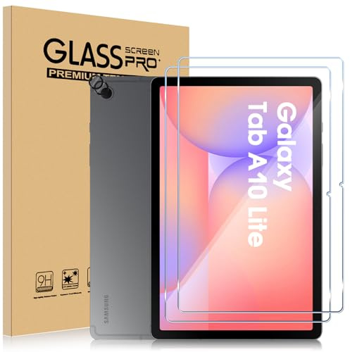 ELYCO 2+2 Stück Schutzfolie für Samsung Galaxy Tab S10 Lite/S10 FE/S9 FE | 2 Stück Panzer Schutz Glas + 2 Stück Kamera Schutzfolie, Anti-Bläschen Displayschutzfolie, HD Clear