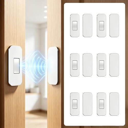 Calamite per Mobili Chiusura 6 Pezzi Chiudiporta Armadio Magnets Adesivo Chiusura Magnetica Magneti per Porta Dell'armadio Chiusura Magnetica Autoadesiva per Mobili da Cucina Cassetti e Armadi