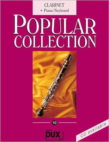 Popular Collection 10: Clarinet Piano/Keyboard